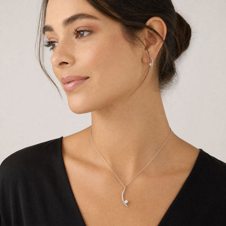 Signature Verana Set worn with a black top