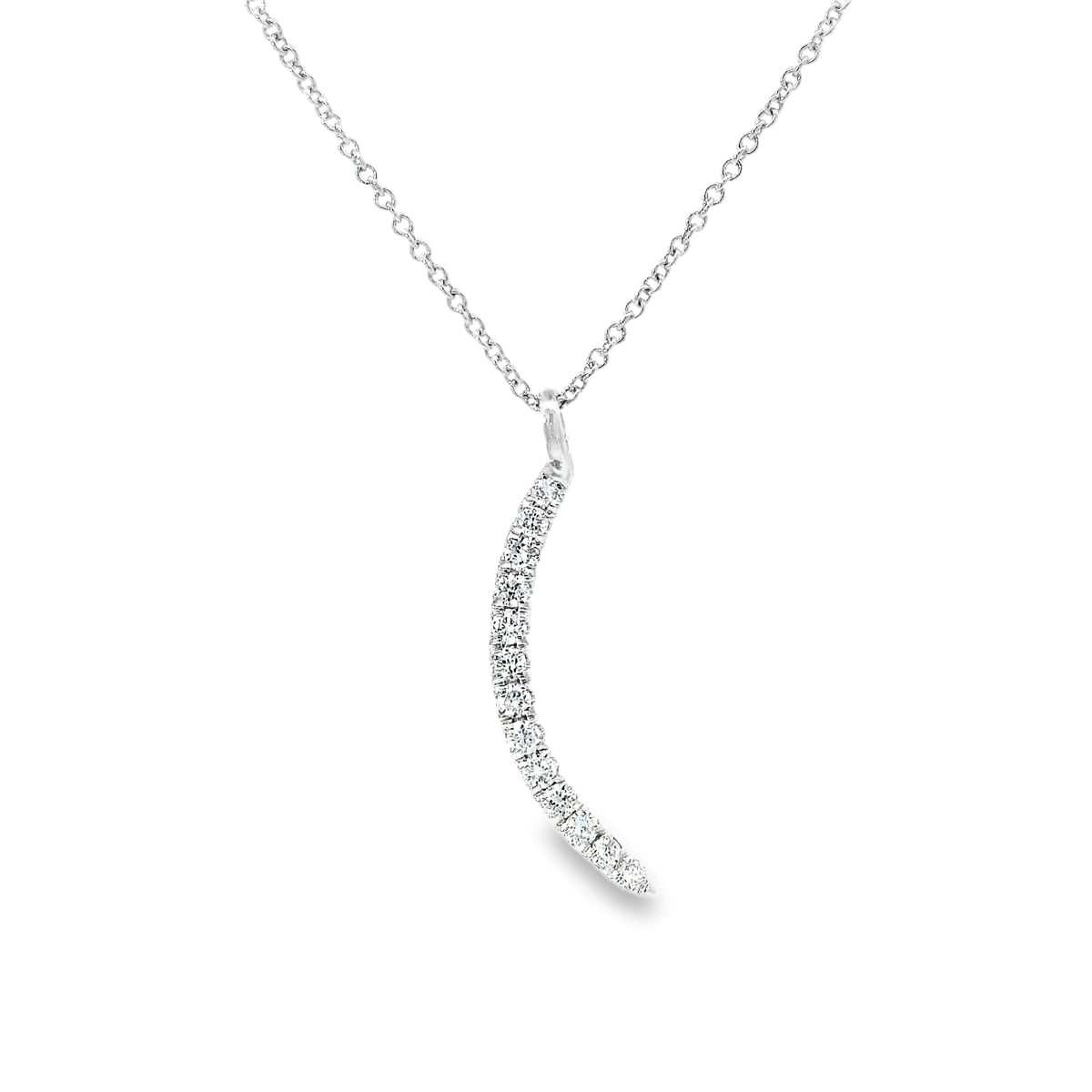 Pave Signature Verana Necklace