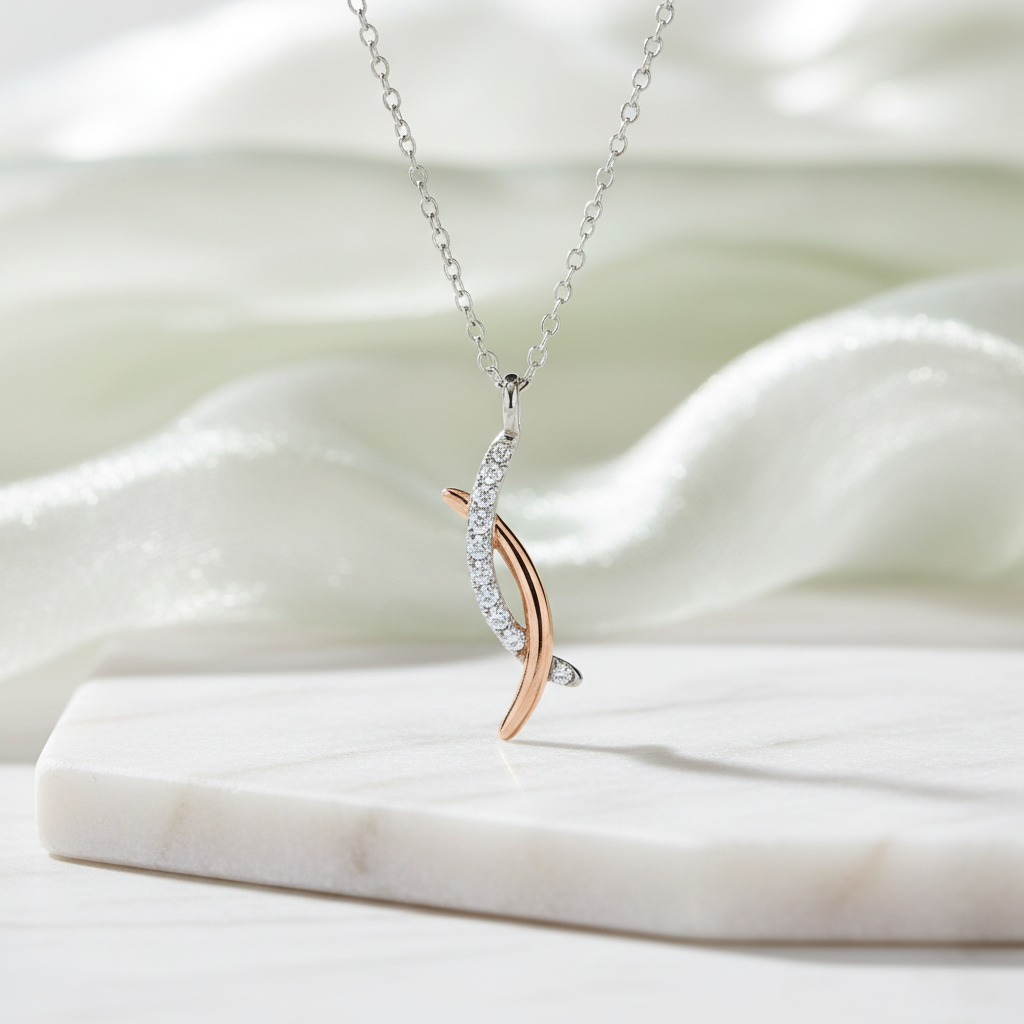 Intertwined Asciano Necklace