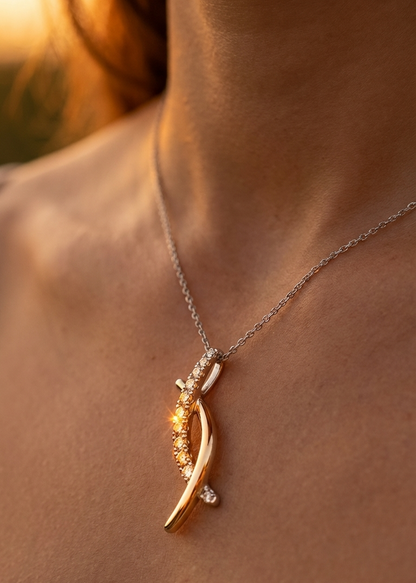 Intertwined Asciano Necklace