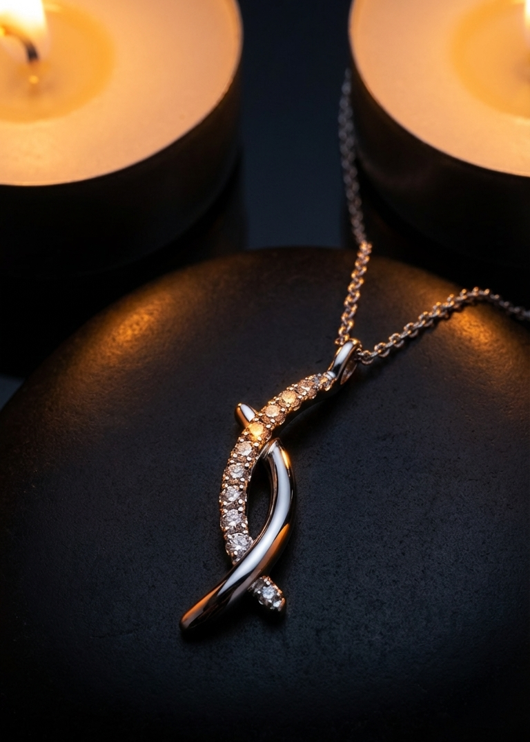 Intertwined Asciano Necklace