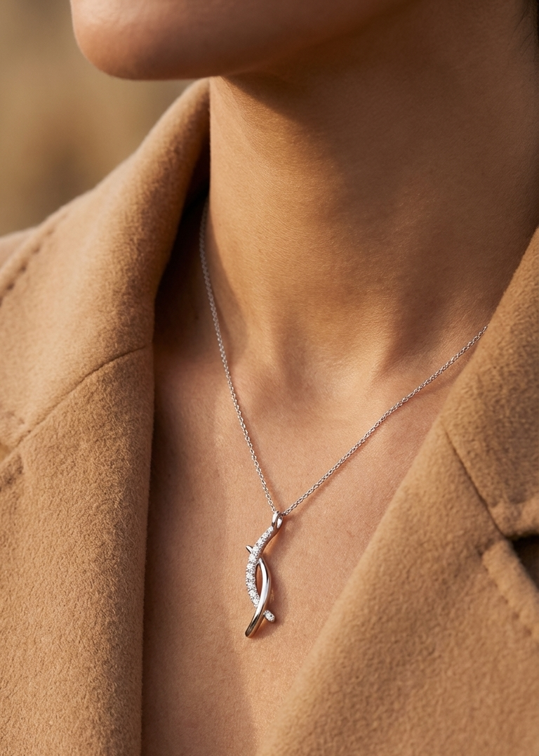 Intertwined Asciano Necklace