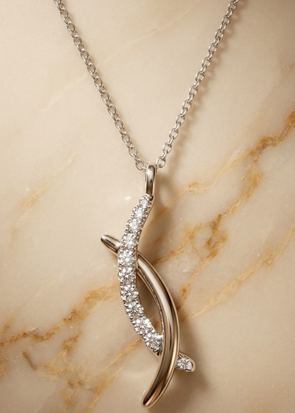 Intertwined Asciano Necklace