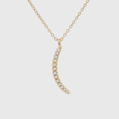 Pave Signature Verana Necklace